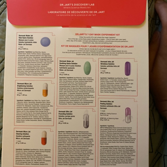 DR. JART 7 Day Mask Experiment Kit limited edition - Picture 4 of 4